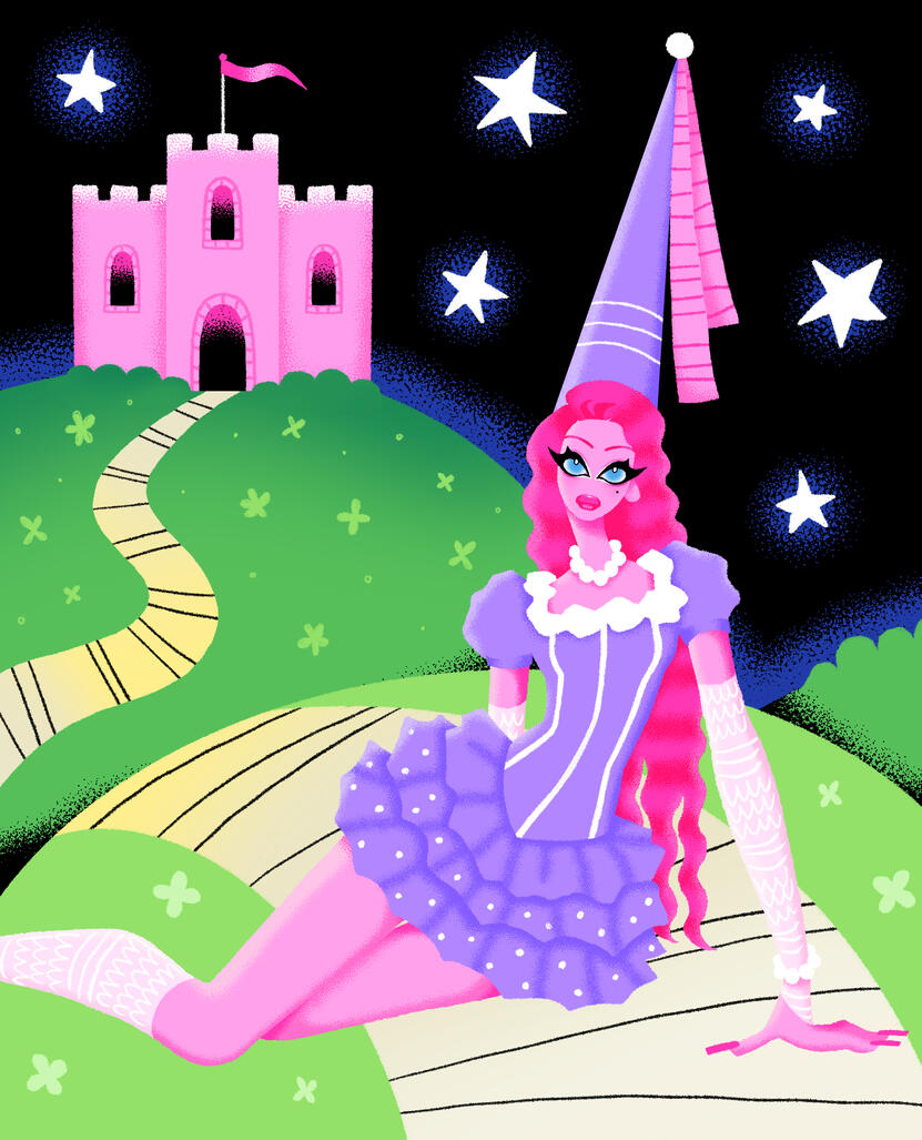 Pink Princess Castle